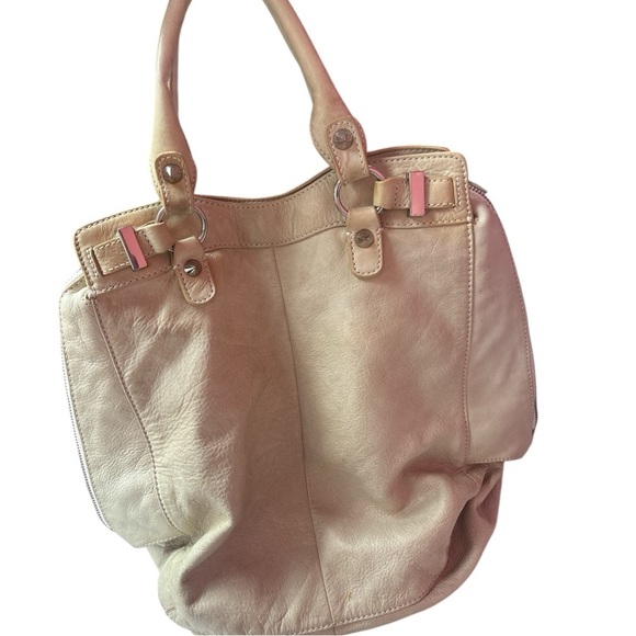 Sam Edelman Tan Leather Tote with Classic Design - Picture 3 of 8